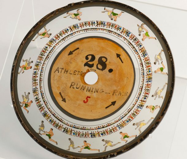 One of Eadweard Muybridge’s Discs © Kingston Museum & Heritage Service