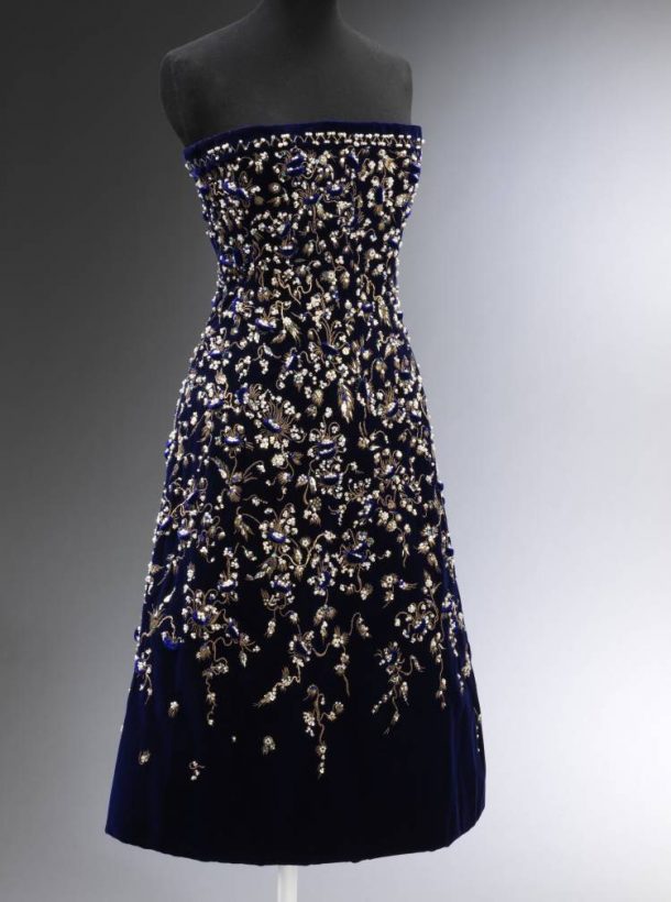‘Bosphore’ Evening Dress, Christian Dior, embroidery by Rébé, 1956