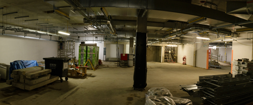 Sub-basement in March 2015