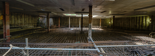 Sub-basement area - June 2015