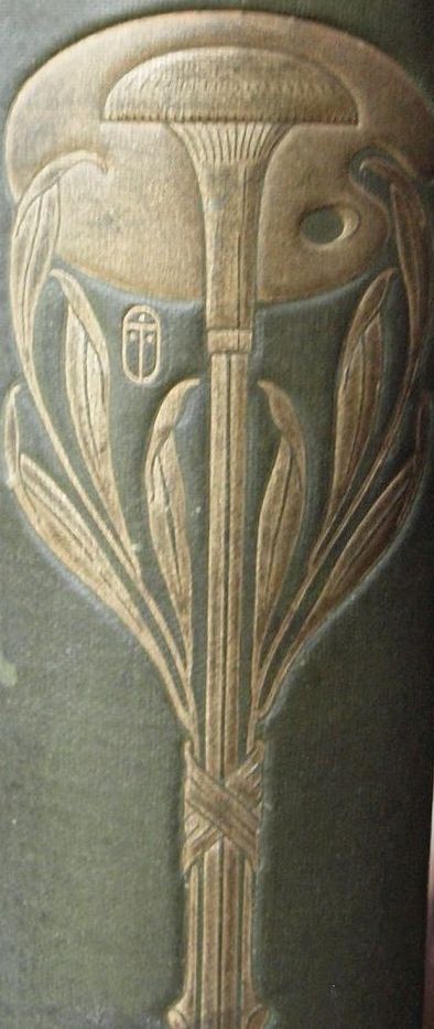 Detail from spine of: Suppressed plates, by George Somes Layard. Book, published London: Adam and Charles Black, 1907. NAL 1731-1907. ©Victoria & Albert Museum, London