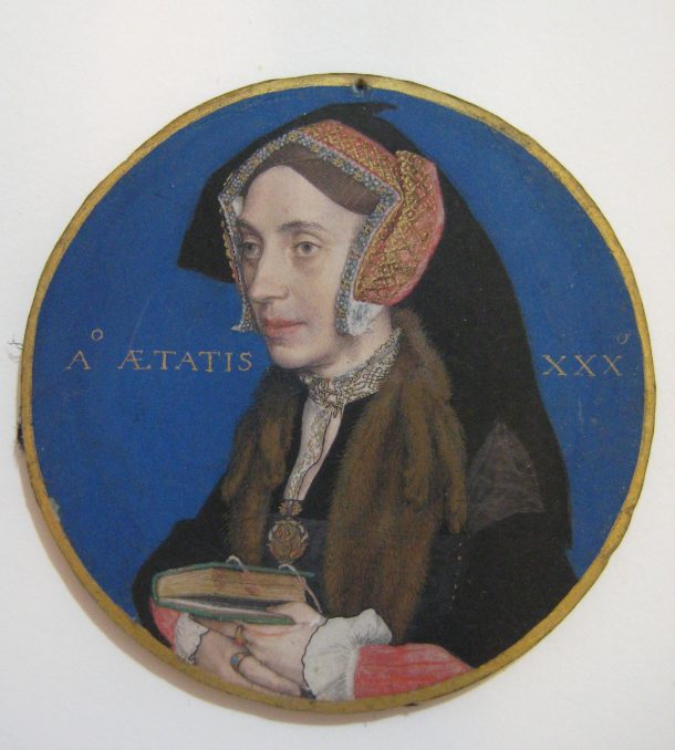 Margaret More (1505–1544), Wife of William Roper, by Hans Holbein the Younger, 1535/36, The Metropolitan Museum of ArtRogers Fund 1950. Accession number: 50.69.2 Photography by Victoria Button. Removed from locket