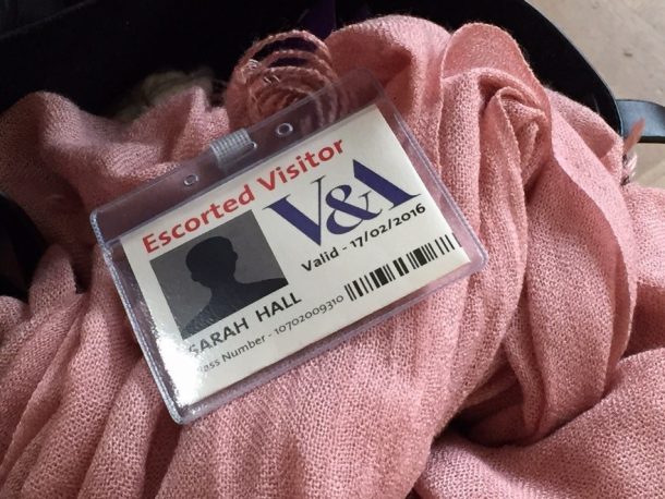 Funny how even a temporary pass is special. I’m not the only one who took a photo of mine. ©Sarah Hall