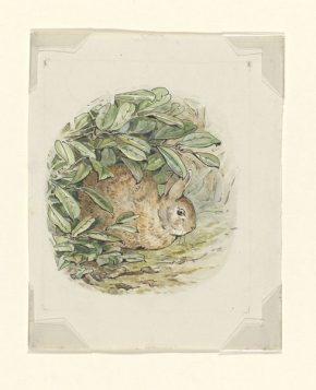 Illustration intended for The Tale of Peter Rabbit