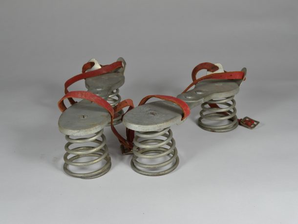 Pair of moon shoes, unknown manufacturer, probably British, 1950s-1960s © Victoria and Albert Museum, London