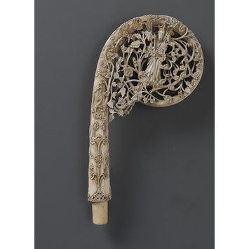 St Olaf with his axe. The Wingfield-Digby Crozier, Norway, late 14th century. Museum Number: A.1-2002 © Victoria and Albert Museum, London 
