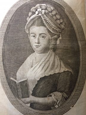 Portrait of Elizabeth Raffald published in, The Experienced English Housekeeper, 1803. 