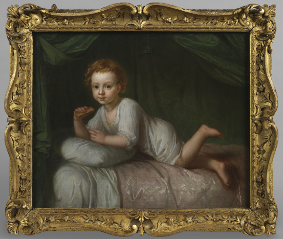 Portrait of Charles Bedford as an infant by Francis Hayman