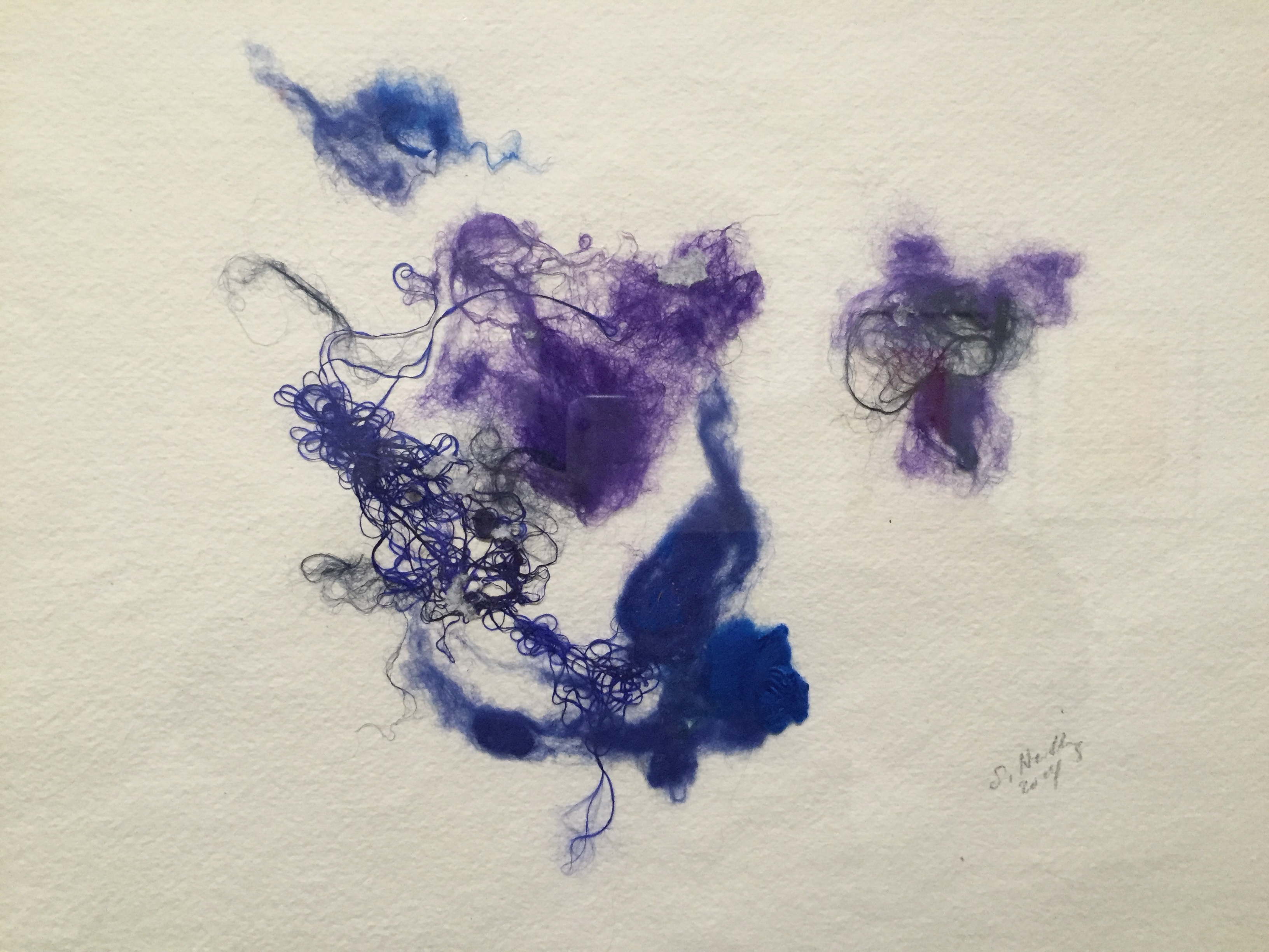 Fig.4. Drawing with Fibre I, 2014