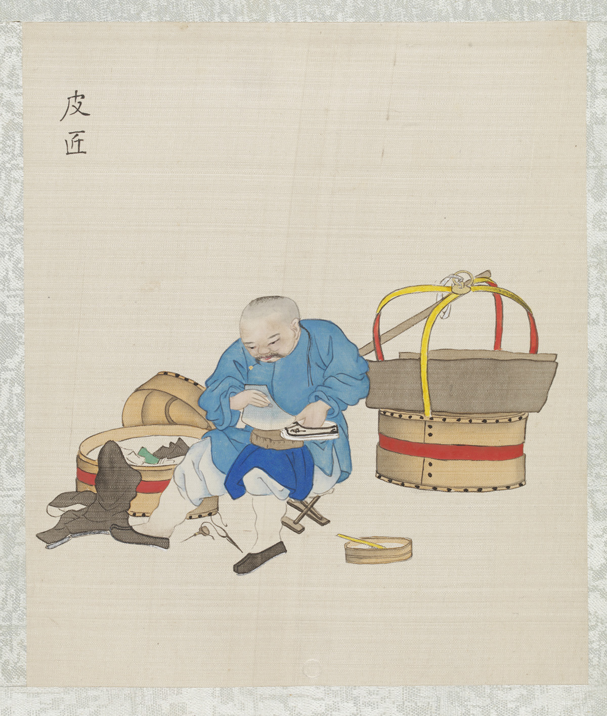 Cobbler – watercolour on paper (7790:18) © The Victoria and Albert Museum