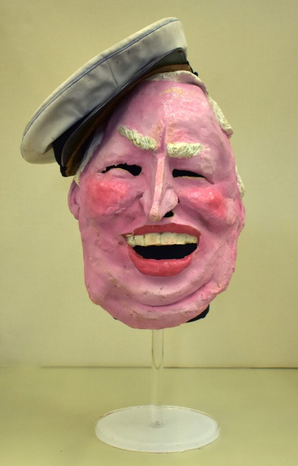 Figure 4. The mask, after treatment and mounting