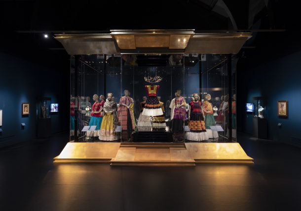 Figure 4. Costumes installed in the ‘Art and Dress’ Gallery