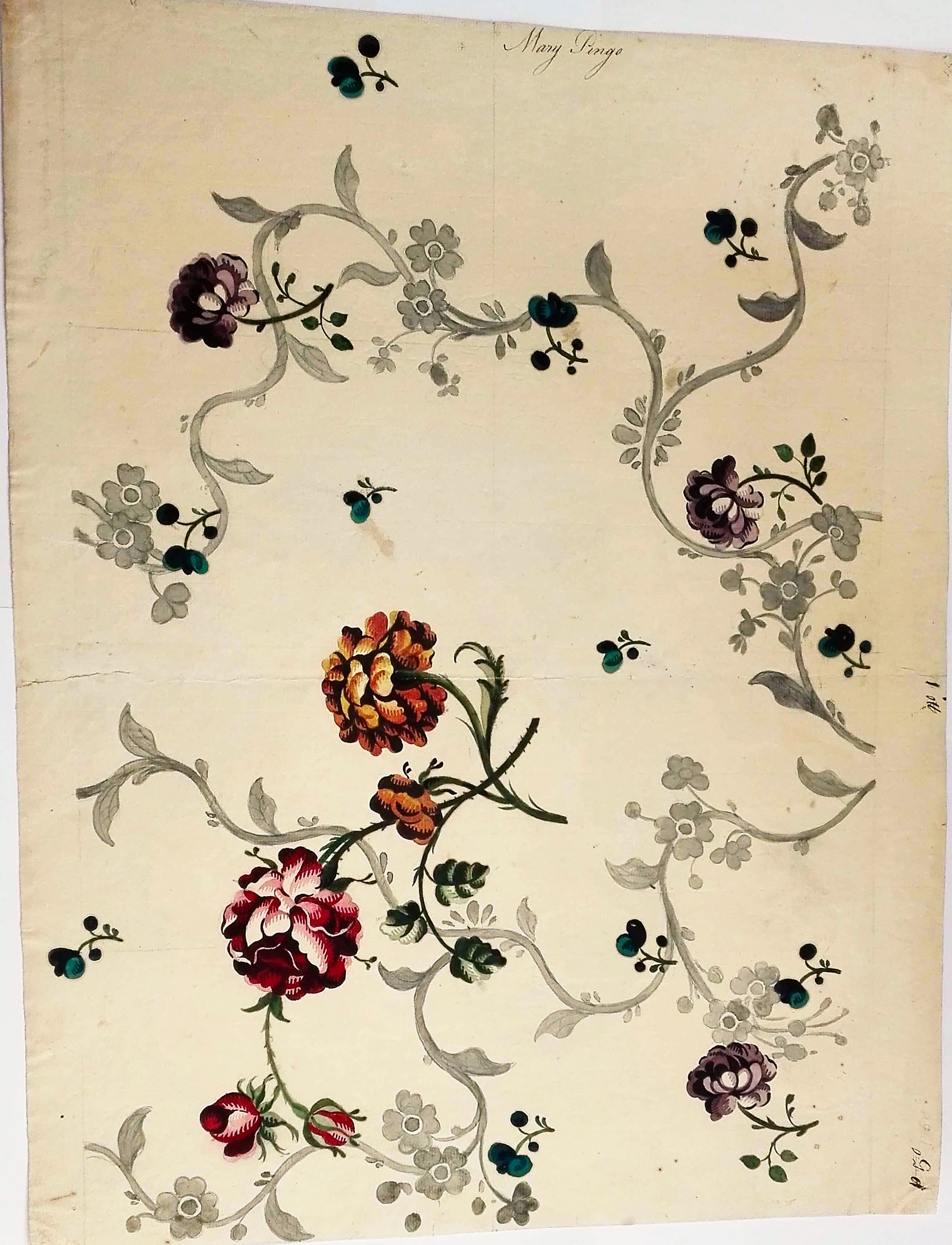 Mary Pingo, Decorative floral design