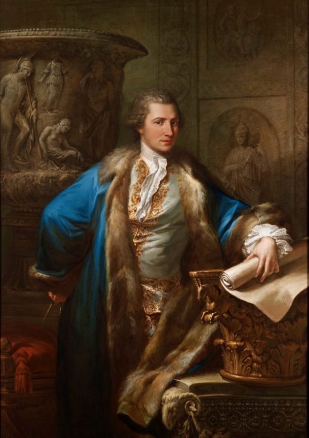 Antonio Zucchi's portrait of James Adam
