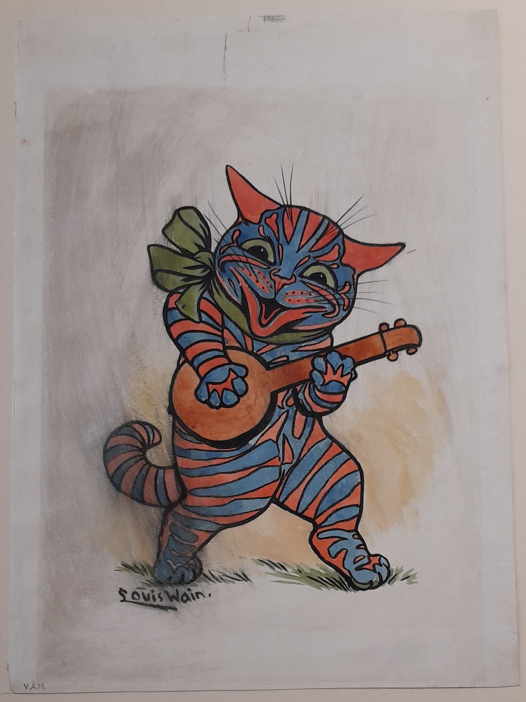 Louis Wain Print - Carol Singing Cats - Louis Wain Cat Poster