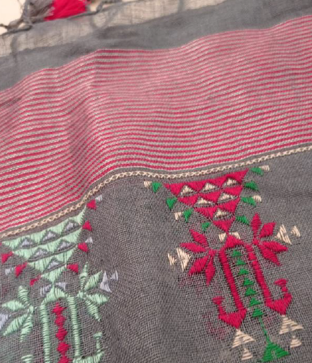 Detail of embroidery