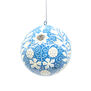 Arts & Crafts baubles set of 6