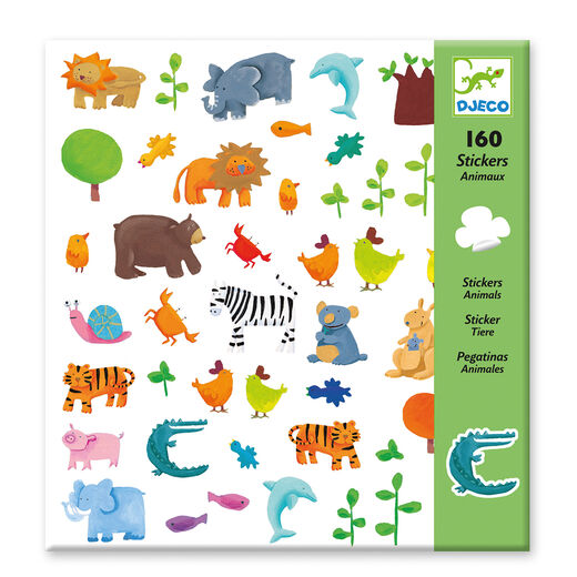 Animal sticker set