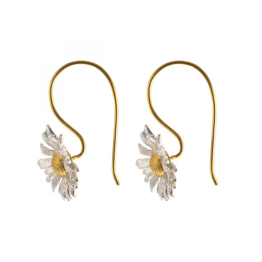 Daisy drop earrings by Alex Monroe