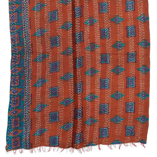 Small silk kantha scarf - assorted