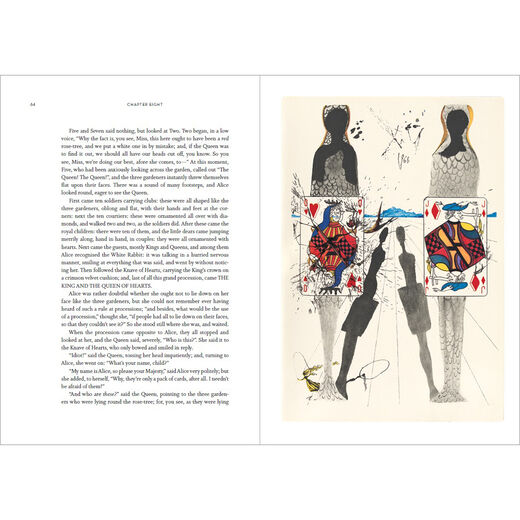 Alice&rsquo;s Adventures in Wonderland, illustrated by Salvador Dali