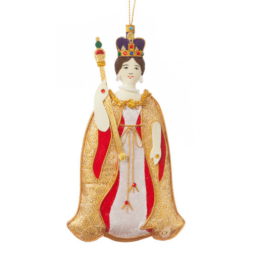 Queen Victoria coronation Christmas decoration by Saint Nicolas
