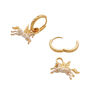 Pegasus huggie earrings by Fable England