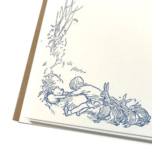 Winnie-the-Pooh correspondence cards with envelopes &ndash; pack of 10