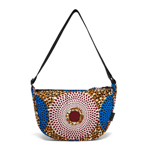 Ankara wax print crossbody bag