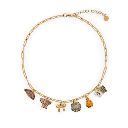 Beneath the Sea charm necklace by Pindex Studio