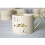Edward Lear alphabet mug - I