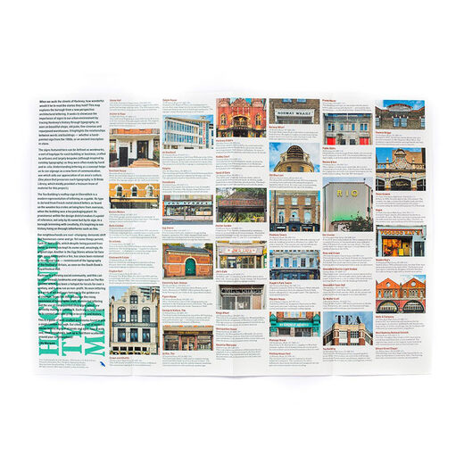 Hackney Type map