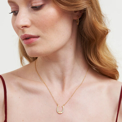 Horseshoe necklace by Fable England
