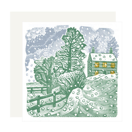 Winter Snow card pack (pack of 8)