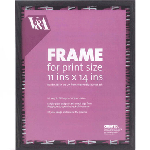 V&A Box Picture Frame (11x14 inches) (Black)