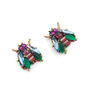 Stud bee earrings by Annie Sherburne - assorted