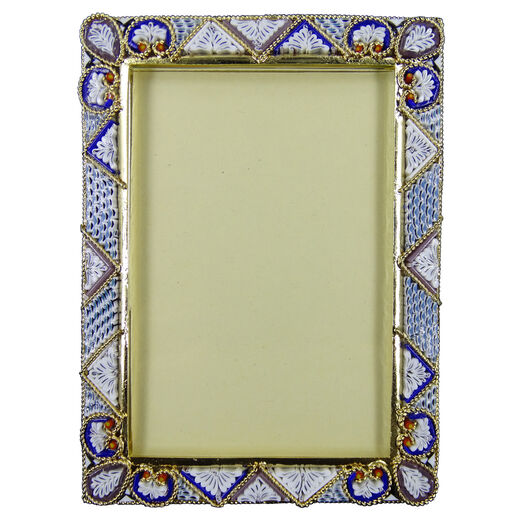 Rectangle mosaic frame by Filippini & Paoletti
