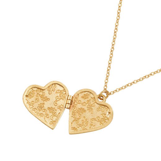 Swallow locket necklace by Fable England