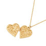 Swallow locket necklace by Fable England