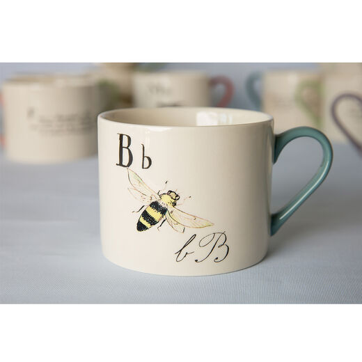 Edward Lear alphabet mug - B