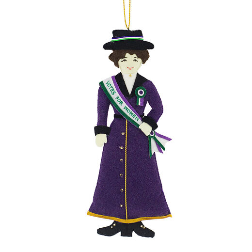 Suffragette Christmas decoration