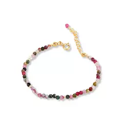 Tourmaline beaded bracelet by Mounir