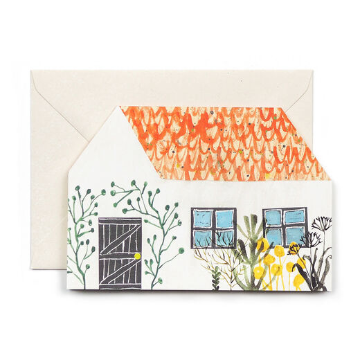 Little house greeting card