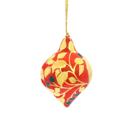 Red and gold lantern decoration