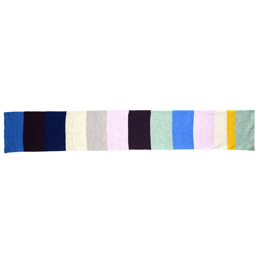 Long random stripe scarf - assorted