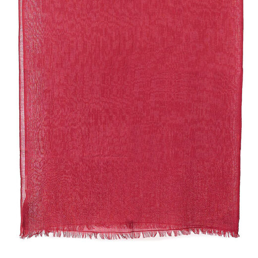 Bordeaux merino scarf by Kashmir Loom
