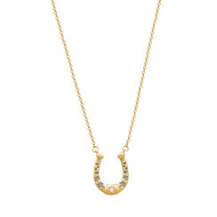 Horseshoe necklace by Fable England