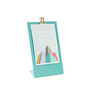 Blue clipboard frame by Block Design