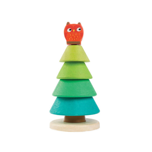 Stacking fir tree toy