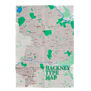 Hackney Type map